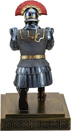HDMbigmi Roman Legion Soldier Knight Pen Holder Pen Stand Desk Organizers and Accessories for Office and Home(Blue)
