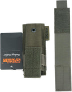 EXCELLENT ELITE SPANKER Molle Single/Double Pistol Mag Pouch Tactical Magazine Pouch Tool Organizer Holder