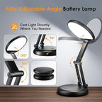 One Fire Battery Operated Lamp, 3600mAh Cordless Lamps Rechargeable Cordless Table Lamp,10 Brightness Rechargeable Lamps Table Lamp, Wireless Battery Lamp Portable Light