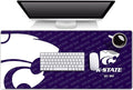 YouTheFan NCAA Kansas State Wildcats Logo Series Desk Pad