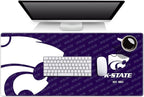 YouTheFan NCAA Kansas State Wildcats Logo Series Desk Pad