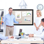 Bulletin Board Cork Board with Linen, 100% Wood Framed 30" x 20" Bulletin Board Decorations, Pin Boards for Walls, Wall Mounted Fabric Picture Board with 10 Pushpins for School, Home & Office, Black
