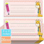 36PCS Desk Name Tags for Classroom – Student Name Plates for Classroom, Kindergarten & Elementary School, 9x3inch Chalkboard Name Tags for Teachers, Desks, Lockers & School Supplies (Style01)