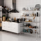 Regal Altair 18" Deep x 48" Wide x 64" Height Wire Shelving Kit | 5-Tier | NSF Commercial Storage Rack Unit