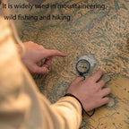 BOSOIRSOU 12pcs Orienteering Compass Set - Waterproof, Map Compass for Hiking, Backpacking, Camping, Kids, Travelling