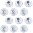 TOWON Rare Earth Magnets Large, Strong Magnets for Glass Whiteboard and Dry Erase Board, 36 Pieces Round Clear