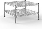 Regal Altair 24" Deep x 24" Wide x 14" Height Wire Shelving Kit | 2-Tier | NSF Commercial Storage Rack Unit