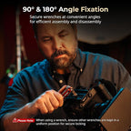 SmallRig x FILM RIOT 10-in-1 Folding Tool Set with Screwdrivers and Hex Key Wrenches, Multiple Angle Positioning, Portable and Compact Design (Red) - 4813