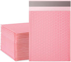 packbabol Bubble Mailers, 6x9 Inch Padded Bubble Mailers Pack of 50 Bubble Envelopes Opaque Self Seal Adhesive Waterproof Bags for Shipping and Packaging (Pink, 6x9-50)