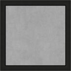 Amanti Art Black Framed Magnetic Board 23x23 Medium Vision Board for use with Magnets, 100% Metal Sheet to Display Items as Office Decor or for Home Organization in mudroom, Kitchen or Kids Room