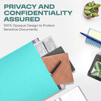 Teal Poly Bubble Mailers 7.25x12 inch #1 | Self Seal Padded Envelopes | Cushioned Bubble Mailer | Usable Size 7.25x11 | WaterProof | Lightweight mailing Shipping Bags | 200 Pack Bulk