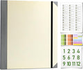The Life Book Document Organizer - Binder for Important Documents, Document Organizer Foliofor Bills Checks Birth Certificates etc (Khaki)