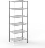 Regal Altair 24" Deep x 36" Wide x 96" Height Wire Shelving Kit | 6-Tier | NSF Commercial Storage Rack Unit