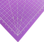 KC GLOBAL A1 (38"x26") Professional Grade Self-Healing Cutting Mat (Purple) - Odor-Free, Reversible, Eco-Friendly, Durable Bright Surface. Premium Desk Mat for Crafters, Quilters, and Hobbyist