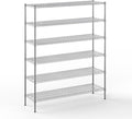 Regal Altair 18" Deep x 60" Wide x 74" Height Wire Shelving Kit | 6-Tier | NSF Commercial Storage Rack Unit