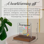 Paraprofessional Gifts, Thank You Desk Sign for Classroom Aides and Teacher Assistants, Appreciation Plaque for Educational Support Staff Office Decor PA036