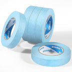 KIWIHUB Light Blue Painters Tape,1 inch x 60 Yards x 5 Rolls (300 Yards Total) - Medium Adhesive Masking Tape for Painting,Labeling,DIY Crafting,Decoration and School Projects