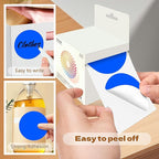 3 Inch Round Color Coding Labels (500 per Roll) - Colored Dot Stickers Round Labels for Inventory, Warehouse, Office Organizing - Blue Circle Stickers