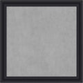 Amanti Art Black Framed Magnetic Board 28x28 Medium Vision Board for use with Magnets, 100% Metal Sheet to Display Items as Office Decor or for Home Organization in mudroom, Kitchen or Kids Room