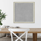 Amanti Art Silver Framed Magnetic Board 22x22 Medium Vision Board for use with Magnets, 100% Metal Sheet to Display Items as Office Decor or for Home Organization in mudroom, Kitchen or Kids Room