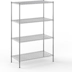 Regal Altair 24" Deep x 48" Wide x 74" Height Wire Shelving Kit | 4-Tier | NSF Commercial Storage Rack Unit