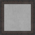 Amanti Art Black Framed Magnetic Board 25x25 Medium Vision Board for use with Magnets, 100% Metal Sheet to Display Items as Office Decor or for Home Organization in mudroom, Kitchen or Kids Room