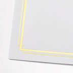PaperDirect White Specialty Certificates, Gold Foil Border on 38lb Certificate Paper, 8.5 x 11 Inches, Laser and Inkjet Compatible, 30 Count, For School, Work, Diplomas & Award Certificates