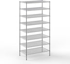 Regal Altair 24" Deep x 42" Wide x 86" Height Wire Shelving Kit | 8-Tier | NSF Commercial Storage Rack Unit