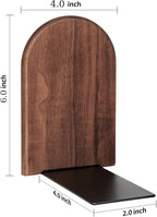 Book Ends,1 Pair Bookends Wood Book Ends Universal Economy Bookend