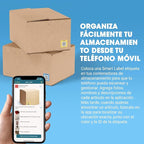 SmartLabels – Etiquetas QR en Español | Paquete de 48 | Multicolor | Calcomanías con App para Inventario Fácil, Organización de Bodegas o Etiquetas de Mudanza
