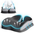 Seat Cushions for Office Chairs Wheelchair Cushion for Long Sitting Back Pain，Memory Foam Seat Car Computer Desk Chair Cushion，Coccyx Cushion for Tailbone Pain Relief Cushion Office Chair Butt Pillow