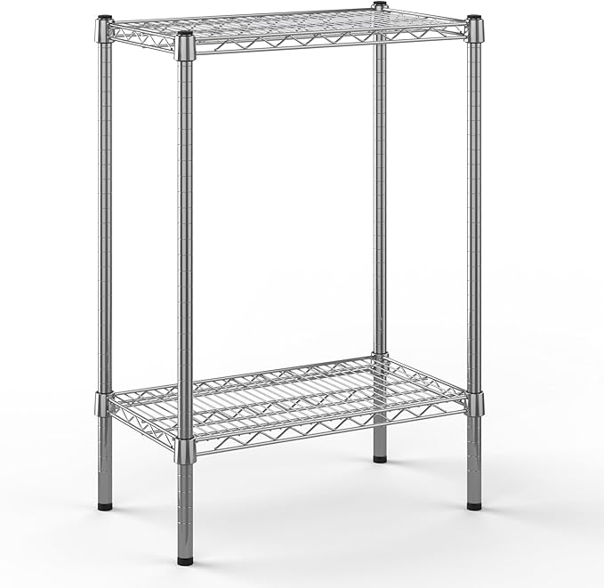 Regal Altair 14" Deep x 24" Wide x 34" Height Wire Shelving Kit | 2-Tier | NSF Commercial Storage Rack Unit
