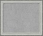 Amanti Art Silver Framed Magnetic Board 19x23 Small Vision Board for use with Magnets, 100% Metal Sheet to Display Items as Office Decor or for Home Organization in mudroom, Kitchen or Kids Room