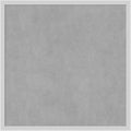Amanti Art Silver Framed Magnetic Board 25x25 Medium Vision Board for use with Magnets, 100% Metal Sheet to Display Items as Office Decor or for Home Organization in mudroom, Kitchen or Kids Room