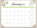 Desk Calendar 2026-2027 with Desk Mat – 17" x 12" Large Desk Pad Calendar Runs from January 2026 to June 2027, Office Supplies Desktop Monthly Calendar for Home & Office