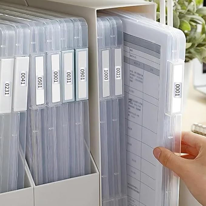 9001-10000 Consecutive Number Inventory Stickers Self Adhesive Waterproof Labels Office Warehouse Numbering Classification Black Printing on Silver Sticker 0.79 x 0.38 Inch
