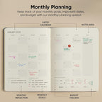 Dated, 2026 Planner, 8.5" x 11" - The #1 Productivity Planner to Achieve Your 2026 Goals - Planner 2026-2027 by PRODUCTIVITY STORE (A4, NAVY)