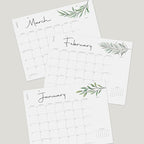 Cabbrix Desk Calendar 2026 with Desktop Mat, Simple Desk Pad Calendar 15 x 12 Inch Covering January 2026 to December 2026, Desk Blotter Calendar for Home School and Office