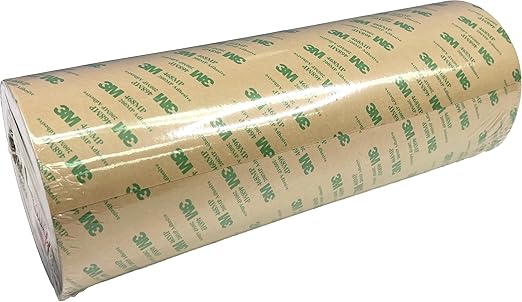 DBSTAR 3M 468MP Double Sided Adhesive Transfer Tape Sheet Roll (1, 12 in x 20 yd)