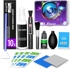 Camera Lens Cleaning Kit with Pro 10x Sensor Swabs, Sensor Cleaner, Compatible with Canon, Nikon, Sony mirrorless DSLR Camera (Enhanced Version)