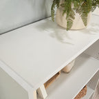 Sauder Beginnings 3-Shelf Bookcase/ Book shelf, Soft White finish