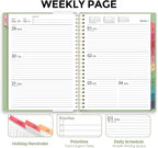 2026 Planner, Weekly and Monthly Planner, January 2026 - December 2026, 8.5" x 11" Agenda Planner with Monthly Tabs, Goal Setting & Time Management Organizer for Women & Men