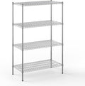 Regal Altair 21" Deep x 42" Wide x 64" Height Wire Shelving Kit | 4-Tier | NSF Commercial Storage Rack Unit
