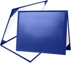 Diploma Cover 8.5” x11” Diploma Holder of Graduation Leatherette Padded Certificate（Tent Style),40-Pack