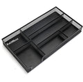 EsOfficce Drawer Organizer, Desk Organizer, Black Metal Mesh Drawer, Desk Drawer Organizer for Home Office and School,11.02X 6.10 X 1.38 Inch,Black