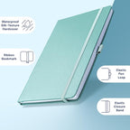 ONAVIA A4 Lined Journal Notebook, 8mm Ruled Notepad, Journaling for Writing, Work, School, Travel and Note Taking, Hardcover 160 Pages (80 Sheets) 8.27 x 11.6 inches (3 Pack Midnight Green)
