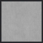 Amanti Art Black Framed Magnetic Board 25x25 Medium Vision Board for use with Magnets, 100% Metal Sheet to Display Items as Office Decor or for Home Organization in mudroom, Kitchen or Kids Room