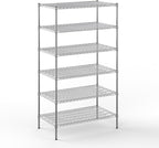 Regal Altair 24" Deep x 42" Wide x 74" Height Wire Shelving Kit | 6-Tier | NSF Commercial Storage Rack Unit