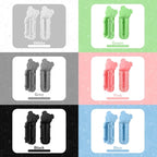 VZZNN 40 Pack Adhesive Pen Holder Clips, Silicone Pencil Holders for Desk, Wall, Whiteboard & Office Organization, Fits Markers, Pens, Pencils (40 Count, Black)