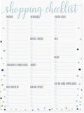 Graphique Large Magnetic Notepad, Shopping Checklist – 150 Sheets, 6” x 8” – “Shopping Checklist”, Sticks to Any Magnetic Surface, Perfect for Shopping and Grocery Lists, Makes a Great Gift